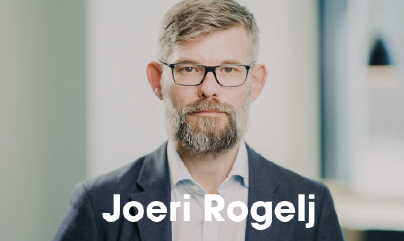 Climate scientist Joeri Rogelj Joeri Rogelj