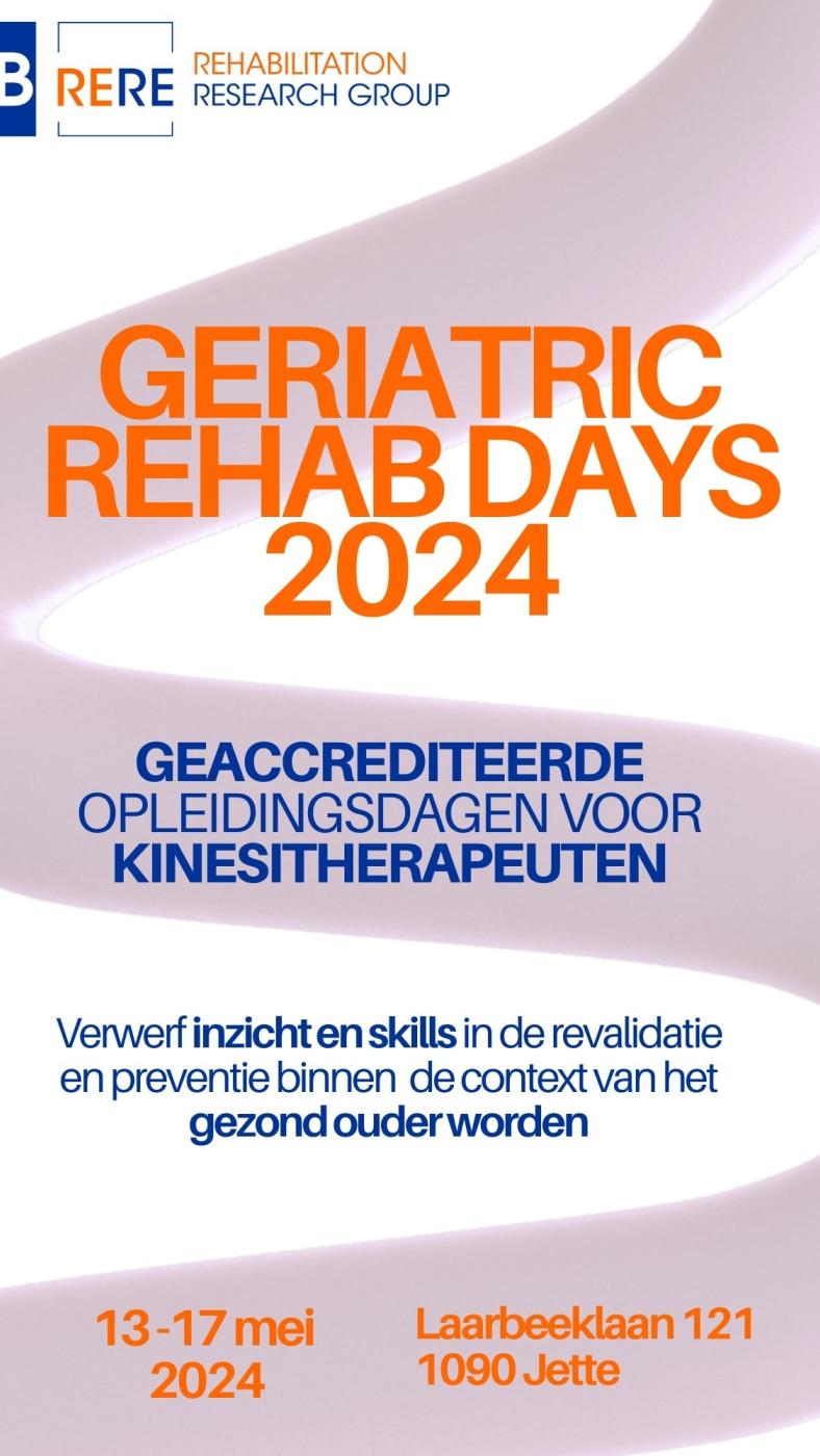 Flyer Geriatric Rehab Days 2024 