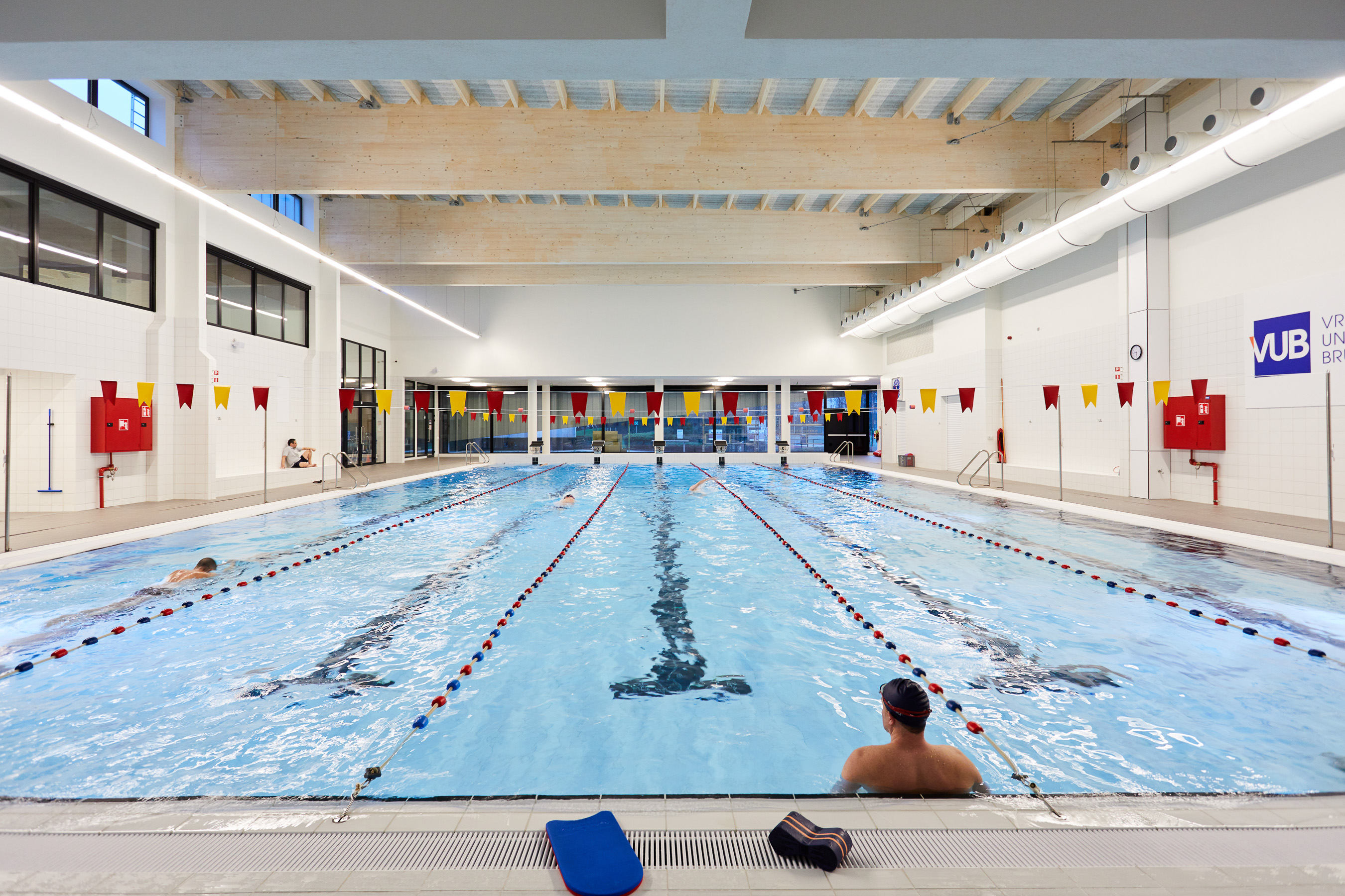 Latijns spreken draadloos VUB Zwembad | Vrije Universiteit Brussel