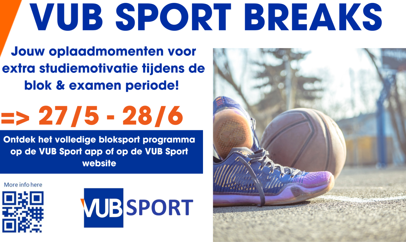 Affiche VUB Sport Breaks