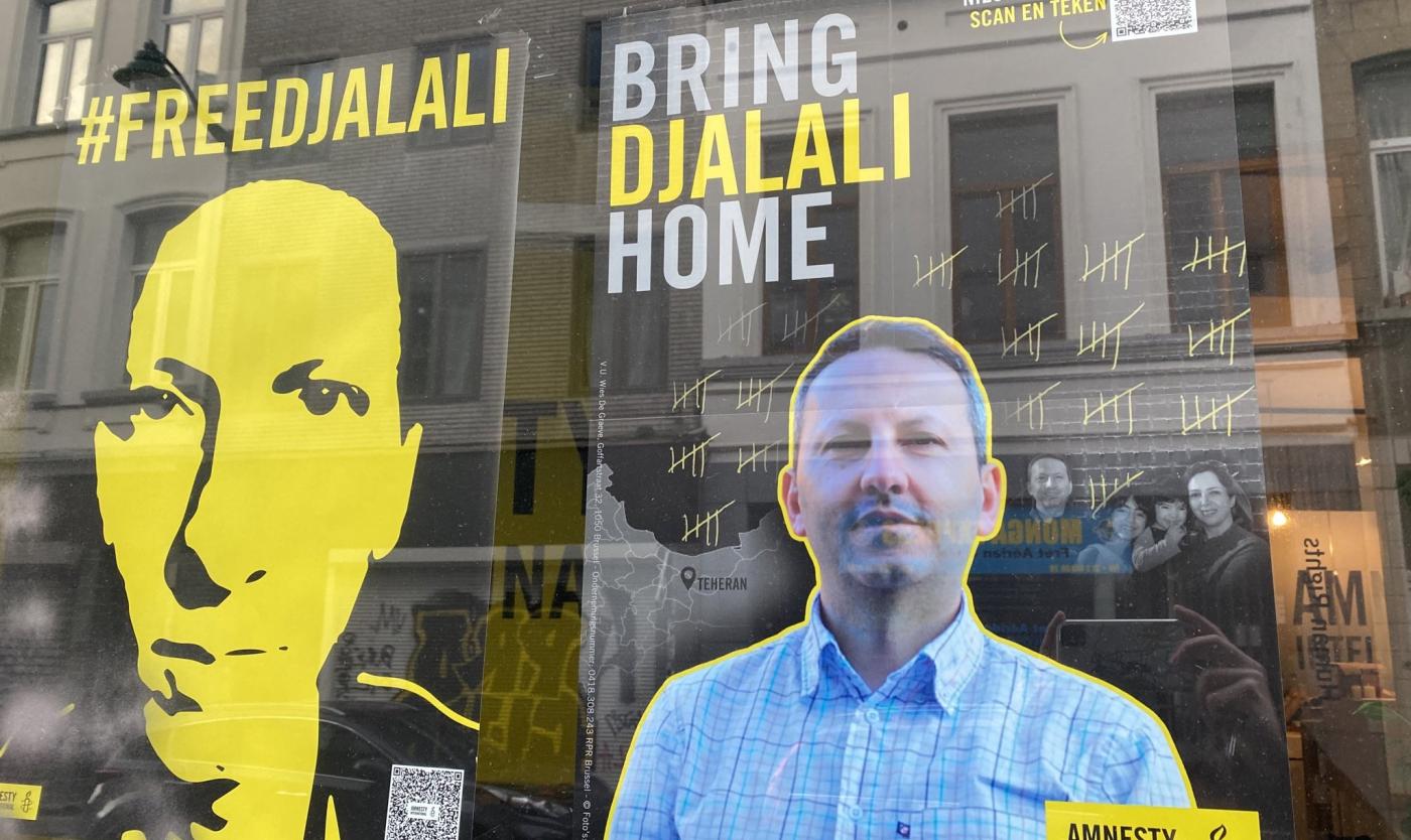 Posters Bring Djalalie Home