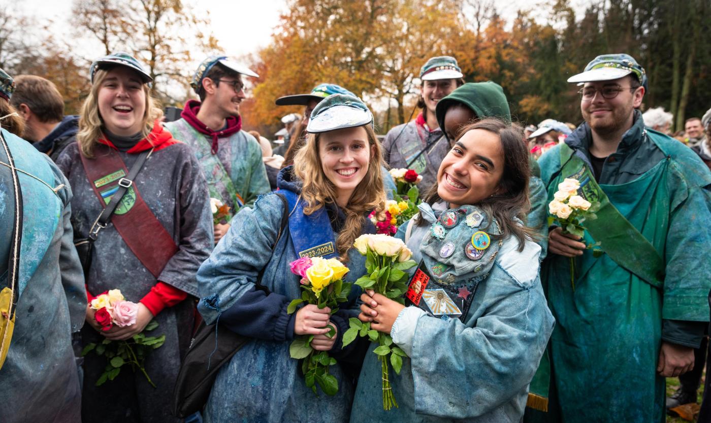 Studenten vieren St V 