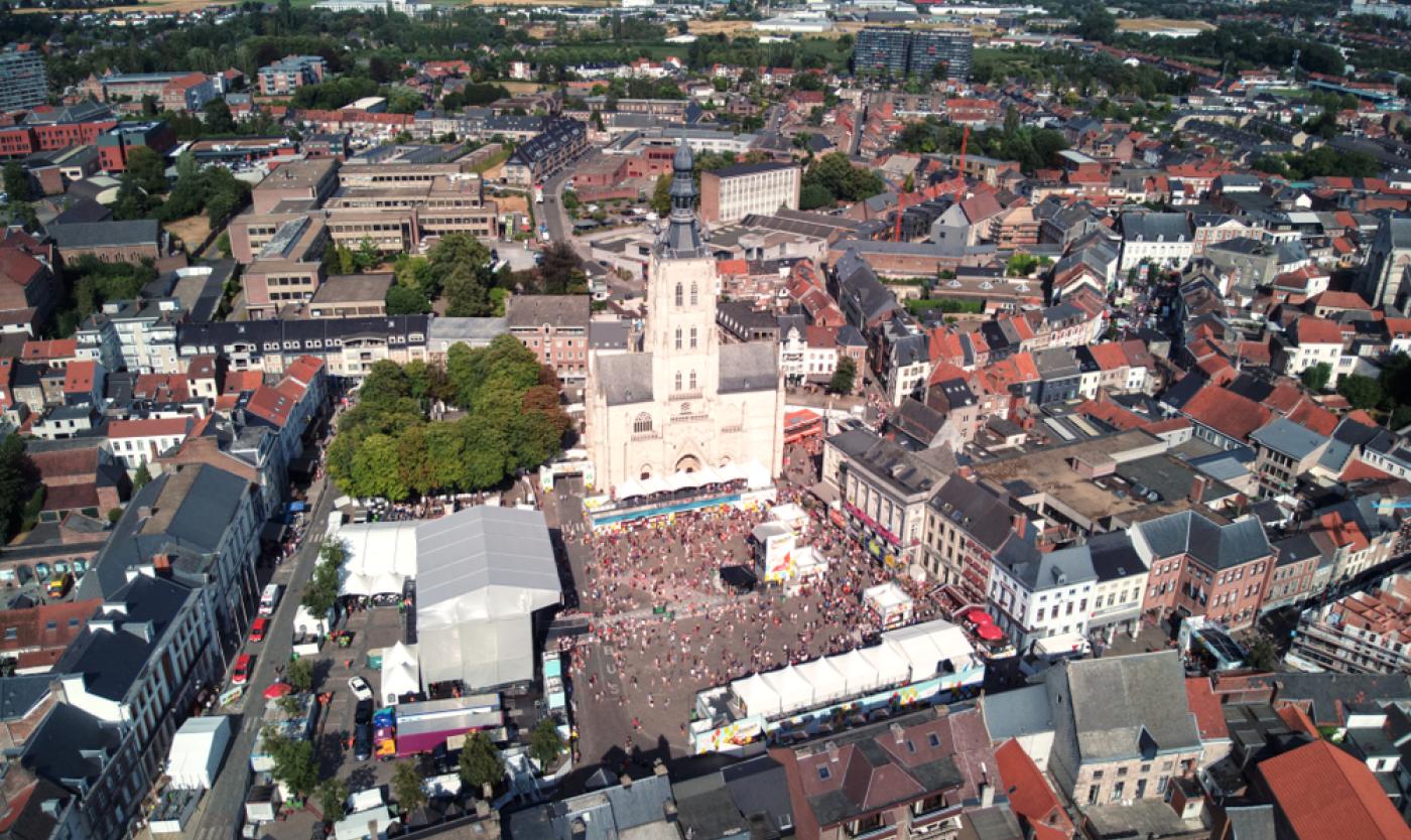 Tienen in vogelvlucht