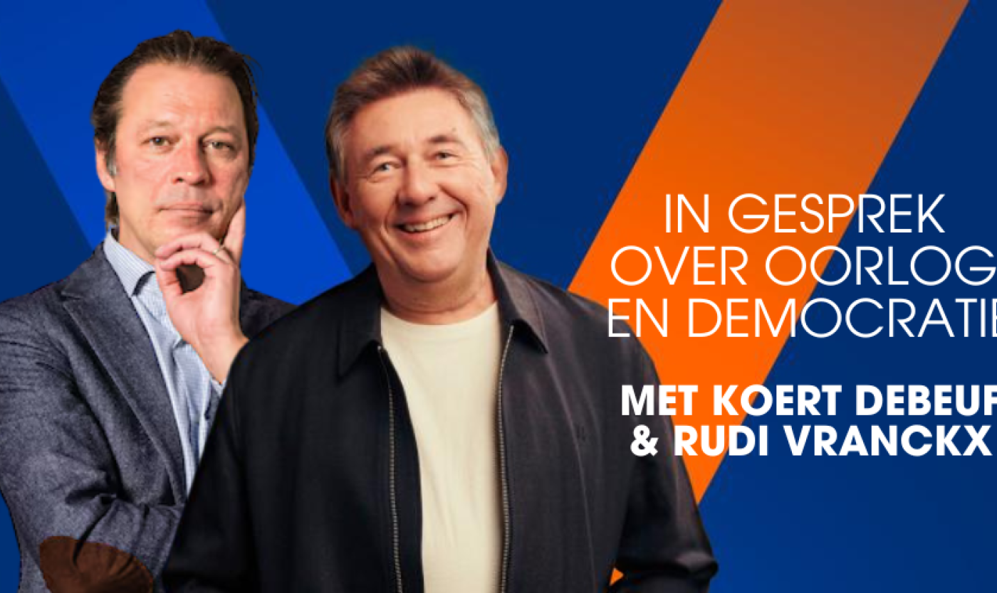 Koert Debeuf en Rudi Vranckx