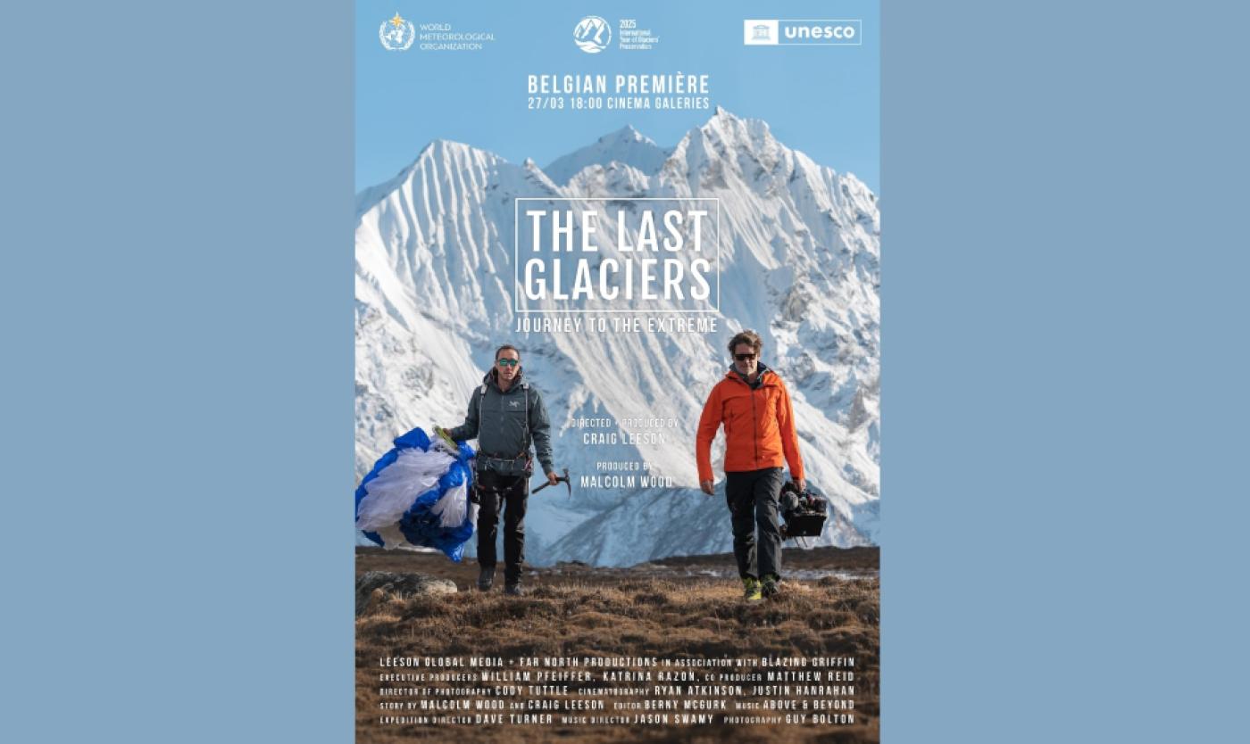 Film poster of The Last Glaciers