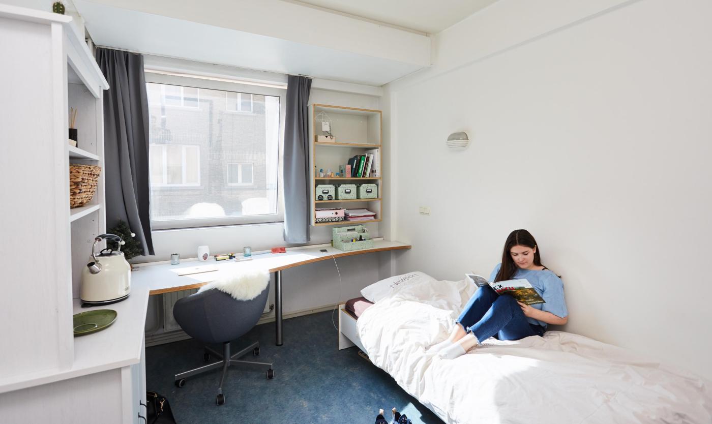 Student op kot 