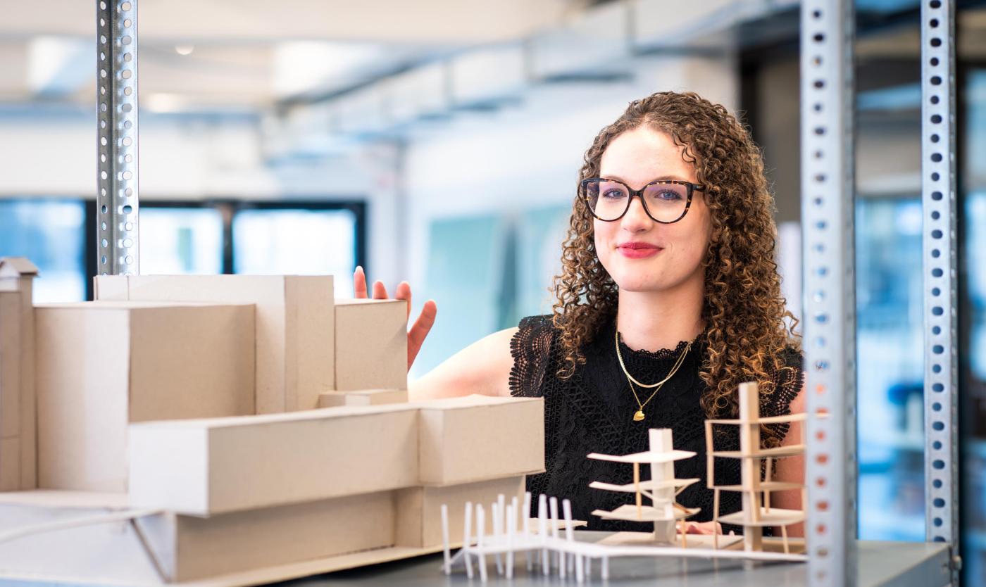 Roos architectuurstudent Horst