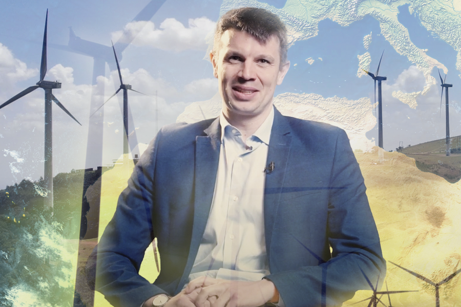 Tom Genne werkt als projectleider windenergie bij Tractabel