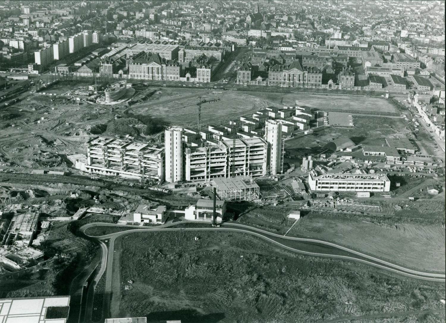  VUB Campus in volle aanbouw