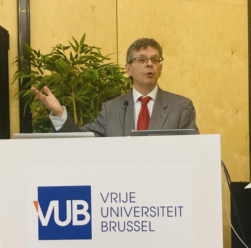 Jean-Marc Dewaele op de VUB