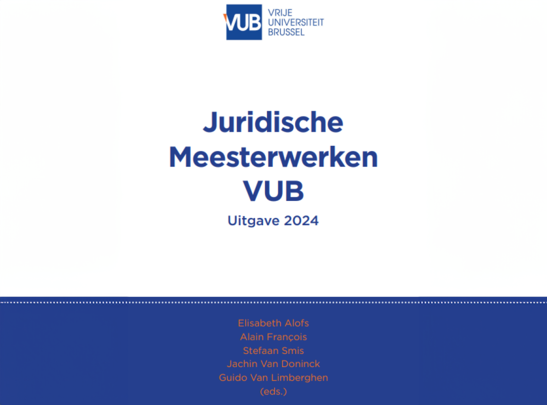 Juridische Meesterwerken VUB