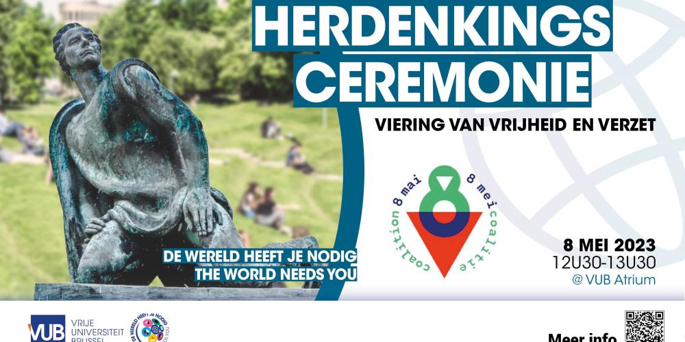 Herdenkingsceremonie Op 8 Mei | Vrije Universiteit Brussel