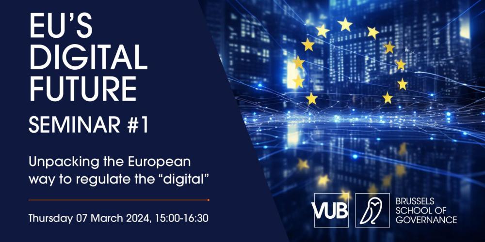 Banner of EU Digital Future Seminar event