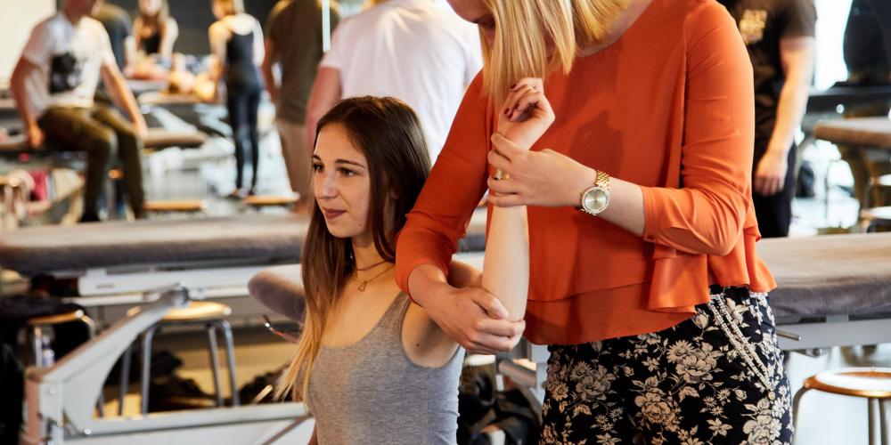 praktijkles kinesitherapie 