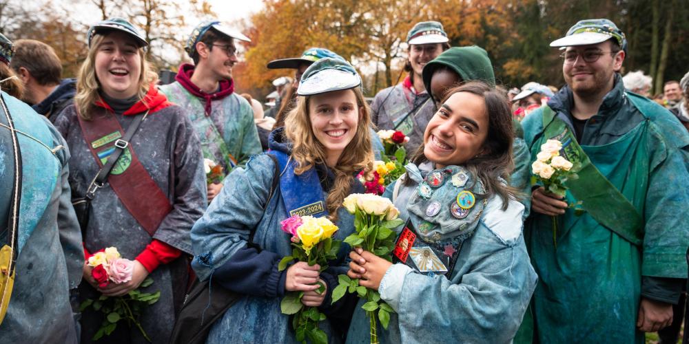 Studenten vieren St V 