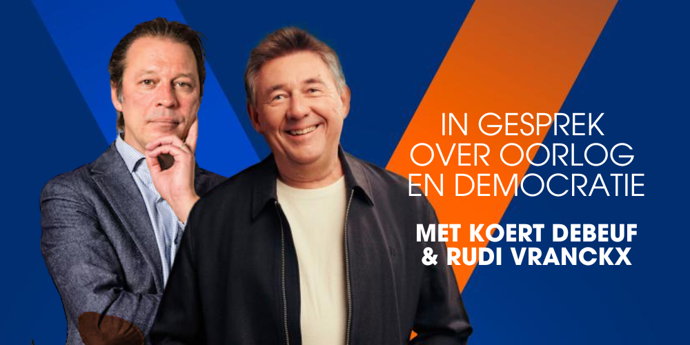 Koert Debeuf en Rudi Vranckx