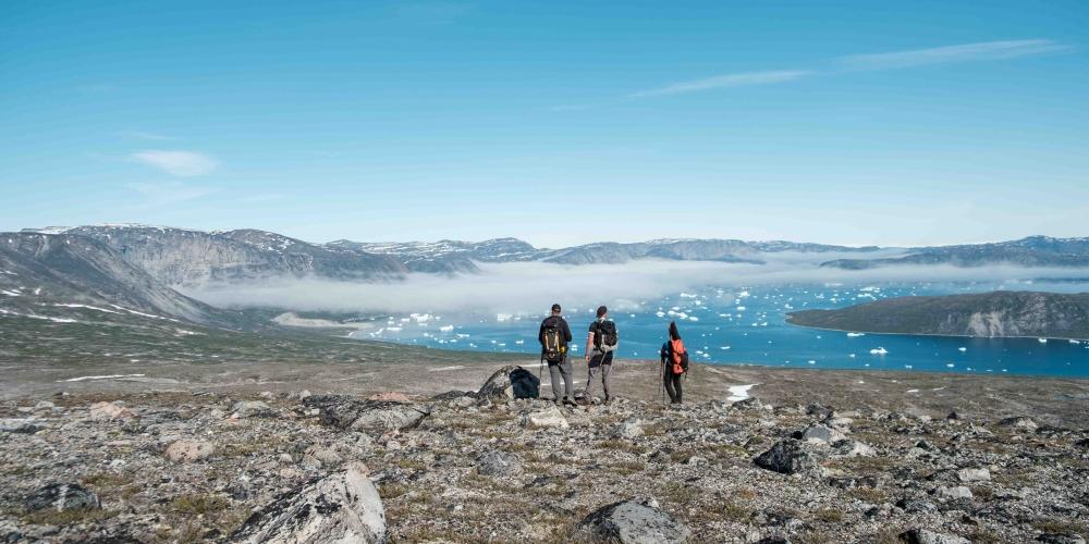 Onderzoekers op Antarctica
